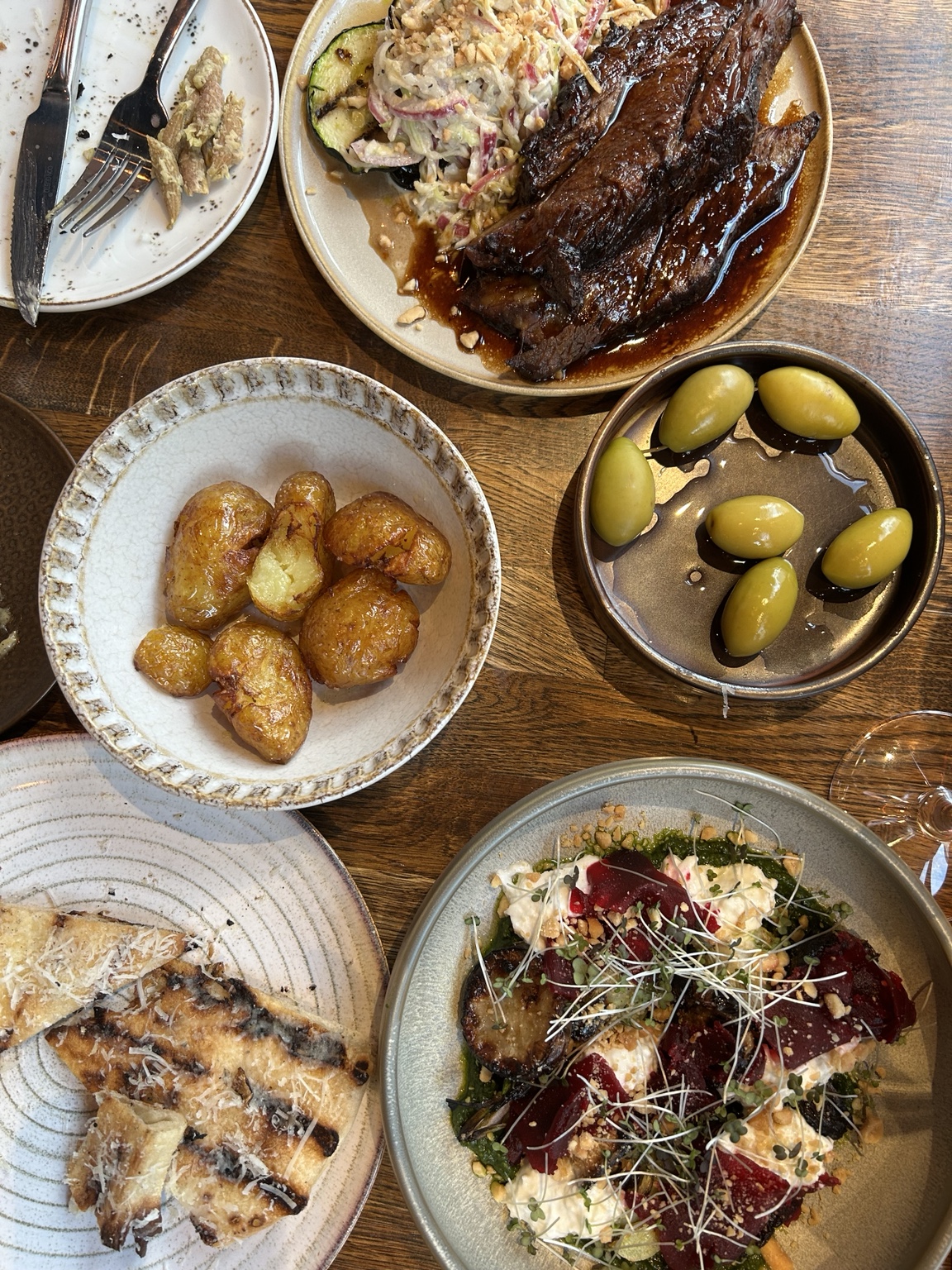 Dinner at Allmuen Bistro in Bergen